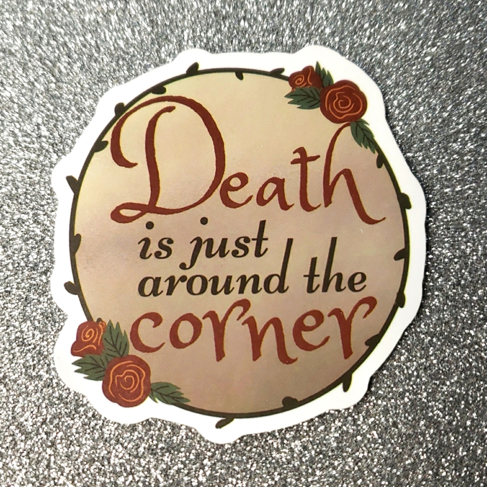 10/$10 ADDAMS FAMILY waterproof sticker Wednesday Rose
